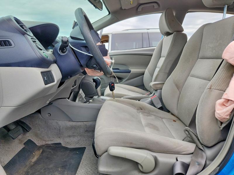 2010 Honda Insight VIN JHMZE2H77AS003407 COPART salvage auction — FRONT END, Or - Salvage Title Certificate, sold $200 on 2026-07-14 (photo 7)