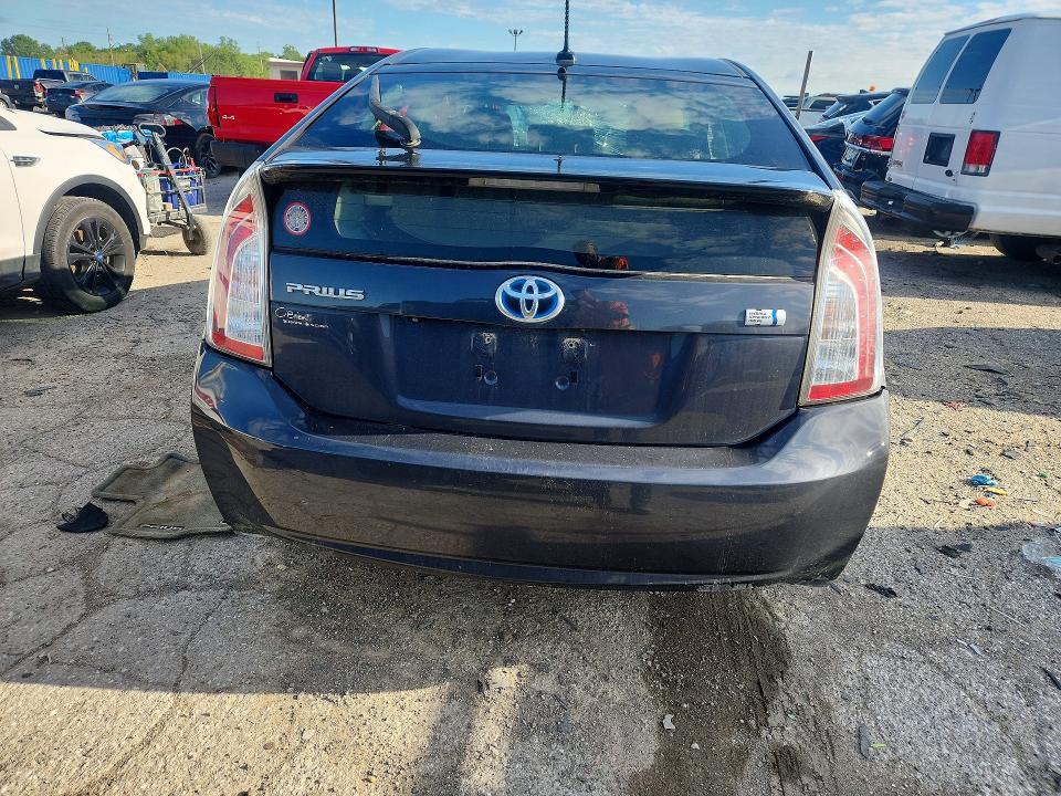 2013 Toyota Prius VIN JTDKN3DU4D5699019 COPART salvage auction — FRONT END, In - Cert Of Title-Salvage Title, sold $475 on 2026-07-17 (photo 6)