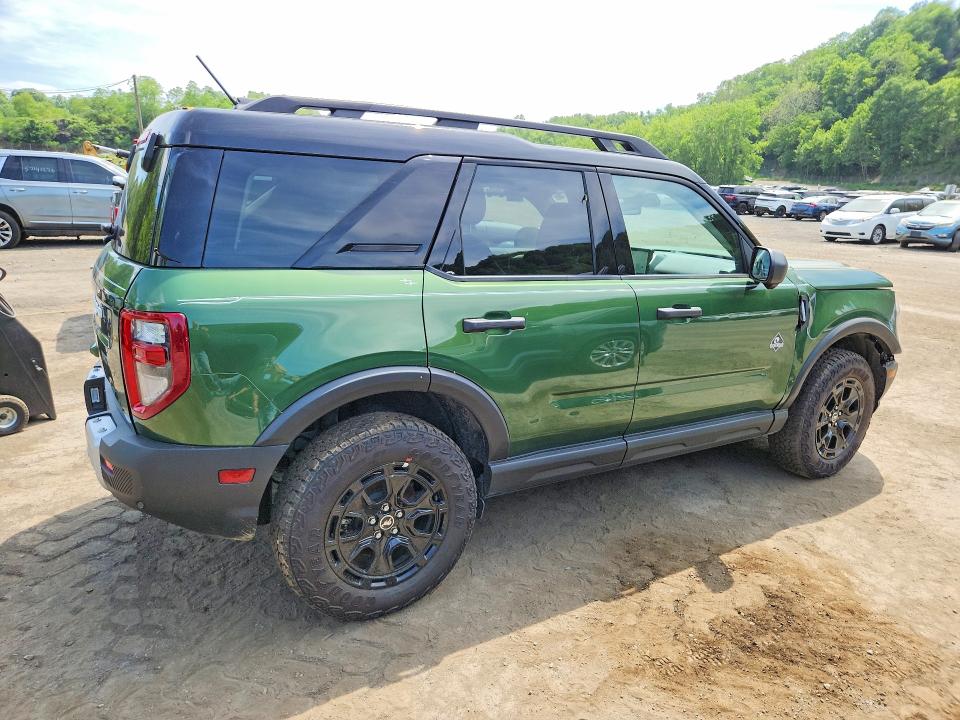 2025 Ford Bronco sport VIN 3FMCR9CN0SRF02195 COPART salvage auction — FRONT END, NJ - CERT OF TITLE-SALVAGE, sold $11,800 on 2026-07-28 (photo 3)