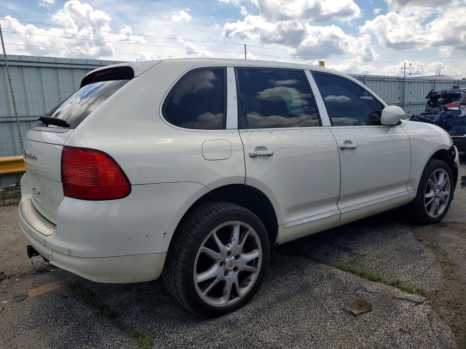 2004 Porsche Cayenne VIN WP1AC29P24LA92447 COPART salvage auction — FRONT END, Il - Certificate Of Title, sold $400 on 2026-07-27 (photo 3)