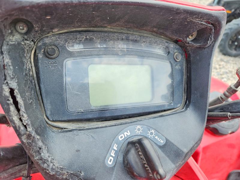 2005 Suzuki Kingquad VIN JSAAP41A652108966 COPART salvage auction — BURN, Ut - Salvage Certificate, sold $925 on 2026-07-17 (photo 8)