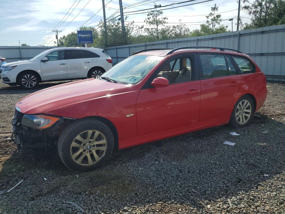 2006 BMW 3er VIN WBAVT13506KW22151 COPART salvage auction — FRONT END, Nj - Cert Of Title-Salvage, sold $375 on 2026-07-31 (photo 1)