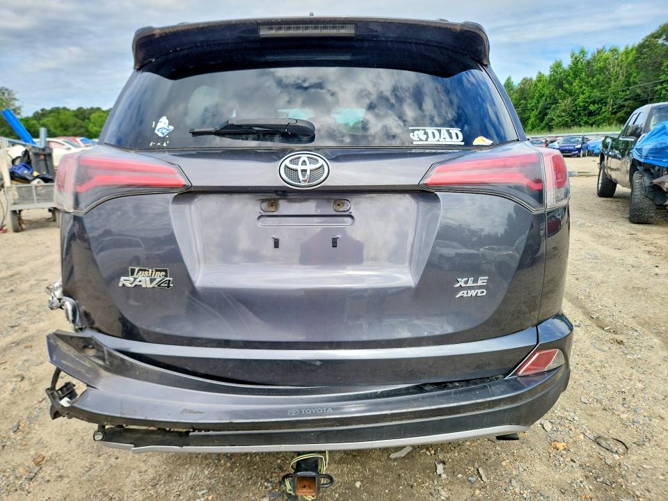 2017 Toyota Rav 4 VIN JTMRFREV8HD209117 COPART salvage auction — REAR END, Va - Certificate Of Title, sold $4,850 on 2026-07-14 (photo 6)