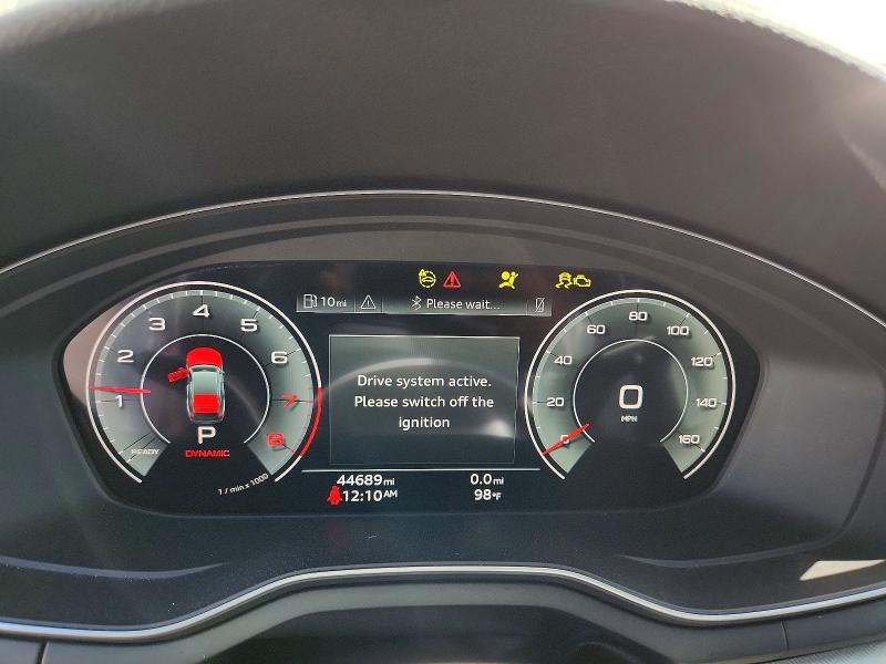 2025 Audi A5 VIN WAUDACF56SA005667 COPART salvage auction — FRONT END, Az - Dis/Dlr/Exp Only Clean Title, sold $16,800 on 2026-08-24 (photo 9)