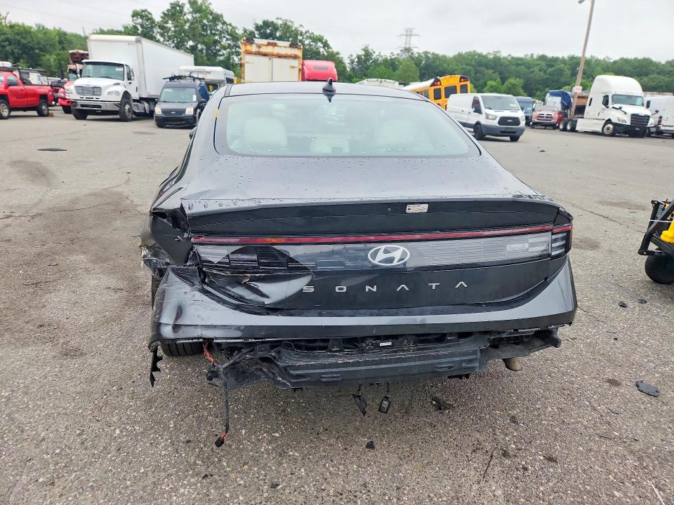2025 Hyundai Sonata VIN KMHL64JAXSA462925 COPART salvage auction — FRONT END, FL - CERTIFICATE OF DESTRUCTION, sold $3,050 on 2026-07-22 (photo 6)