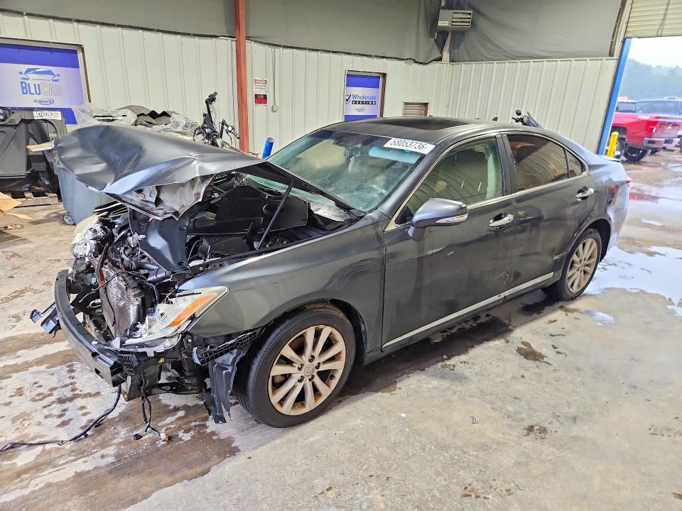 2011 Lexus Es 350 VIN JTHBK1EG4B2432921 COPART salvage auction — FRONT END, Ms - Cert Of Title-Salvaged, sold $750 on 2026-07-06 (photo 1)