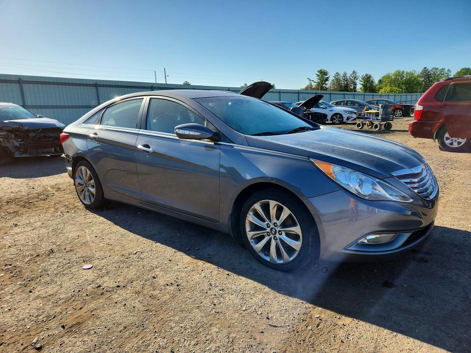 2013 Hyundai Sonata VIN 5NPEC4AB1DH557352 COPART salvage auction — REAR END, Pa - Certificate Of Salvage, sold $1,050 on 2026-07-14 (photo 4)