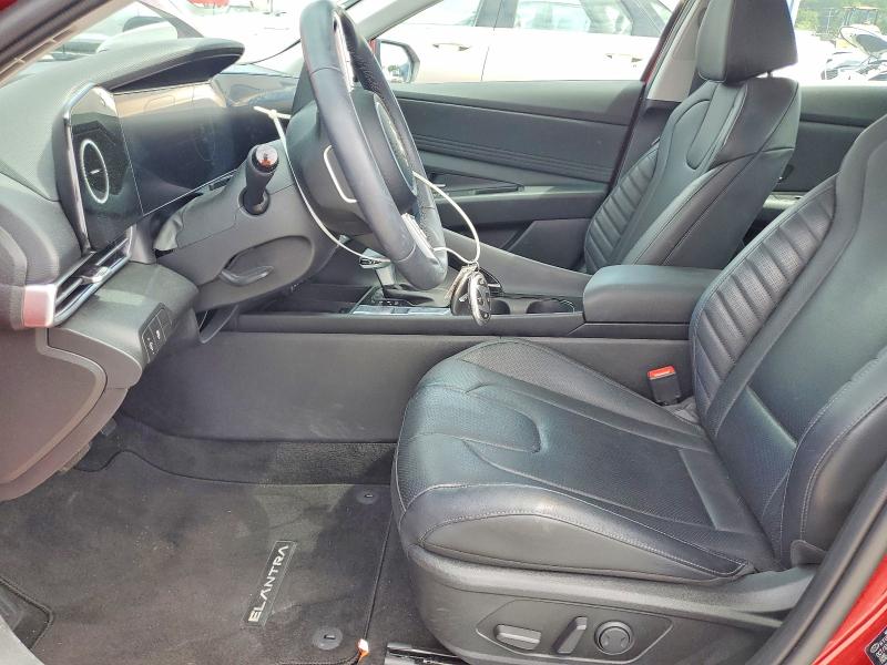 2024 Hyundai Elantra VIN KMHLP4DG6RU686179 COPART salvage auction — FRONT END, Fl - Cert Of Title Slvg Rebuildable, sold $5,500 on 2026-07-20 (photo 7)