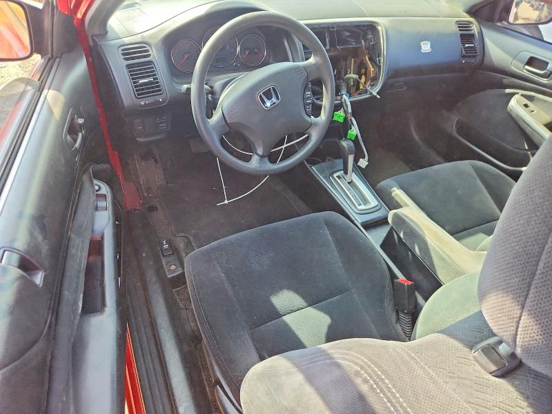 2003 Honda Civic VIN 1HGEM22573L006137 COPART salvage auction — FRONT END, Il - Salvage Certificate, sold $275 on 2026-07-09 (photo 8)