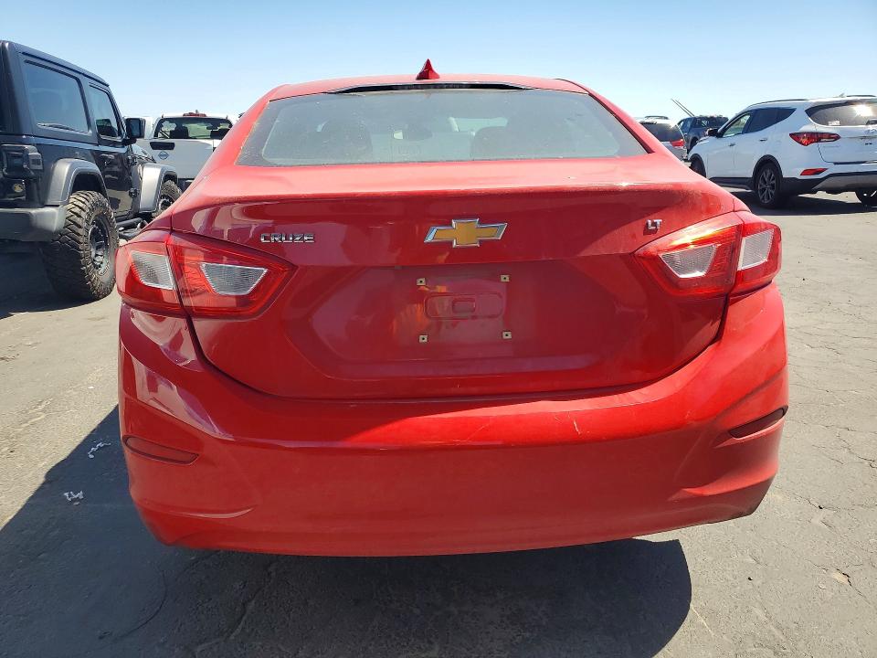 2017 Chevrolet Cruze VIN 1G1BE5SM4H7201287 COPART salvage auction — FRONT END, Ca - Salvage Certificate, sold $675 on 2026-07-02 (photo 6)
