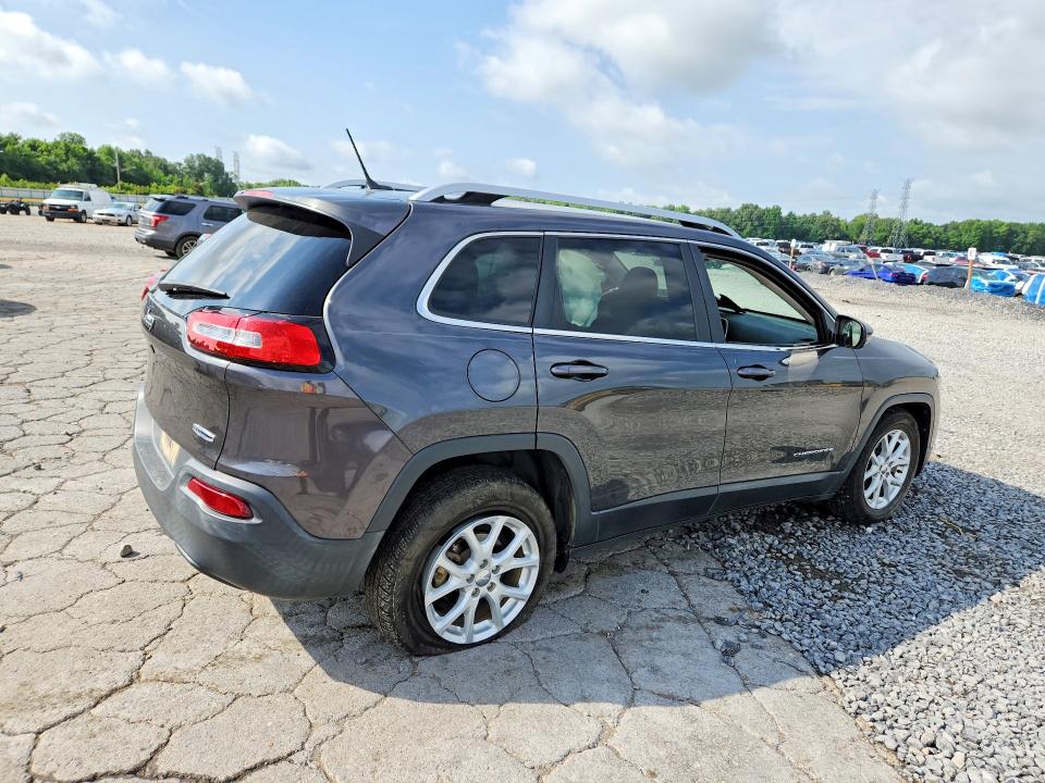 2015 Jeep Cherokee VIN 1C4PJLCB8FW689835 COPART salvage auction — SIDE, Tn - Salvage Certificate, sold $1,200 on 2026-07-09 (photo 3)