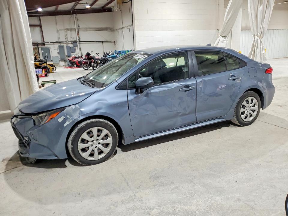 2022 Toyota Corolla VIN JTDEPMAE0N3018748 COPART salvage auction — SIDE, Ny - Mv-907A Salvage Certificate, sold $4,500 on 2026-07-27 (photo 1)