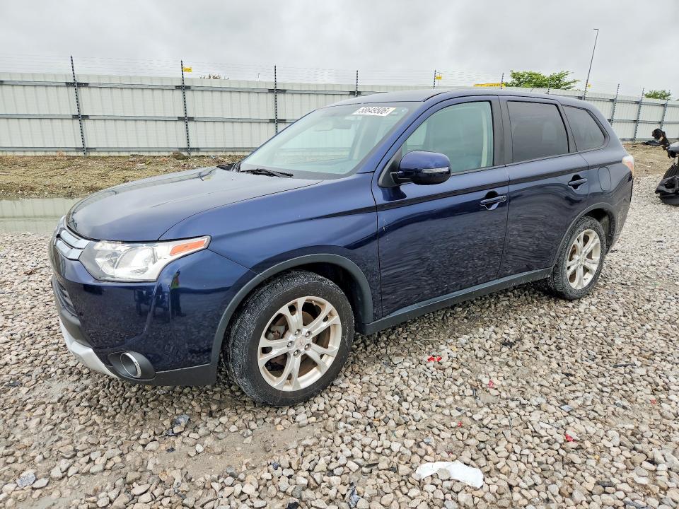 2015 Mitsubishi Outlander VIN JA4AD3A35FZ004790 COPART salvage auction — MINOR DENT/SCRATCHES, Il - Certificate Of Title, sold $1,550 on 2026-07-15 (photo 1)
