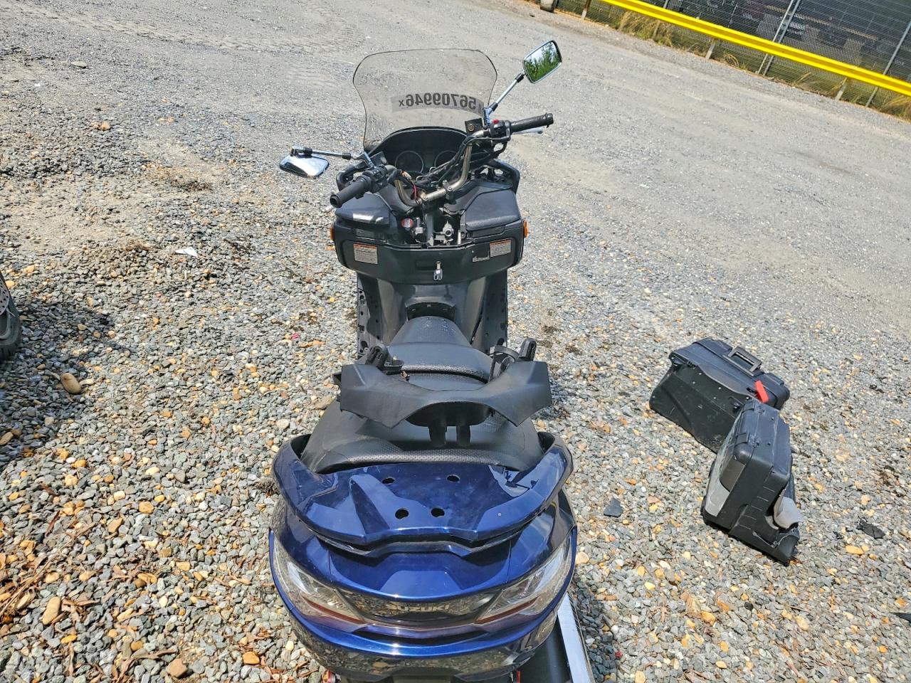2007 Suzuki AN400 VIN JS1CK44A272102264 COPART salvage auction — Vandalized, MD - CERT OF SALVAGE > 75% DAMAGE, sold $35 on 2026-07-09 (photo 6)