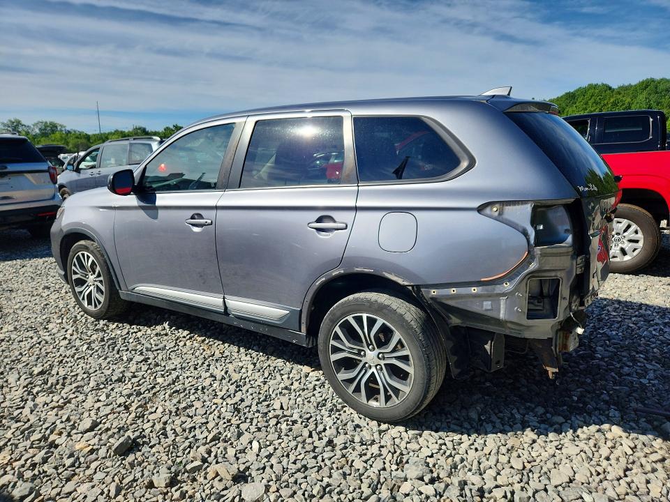 2018 Mitsubishi Outlander VIN JA4AZ3A37JZ057176 COPART salvage auction — REAR END, Ma - Cert Of Title-Salvage, sold $3,050 on 2026-07-06 (photo 2)