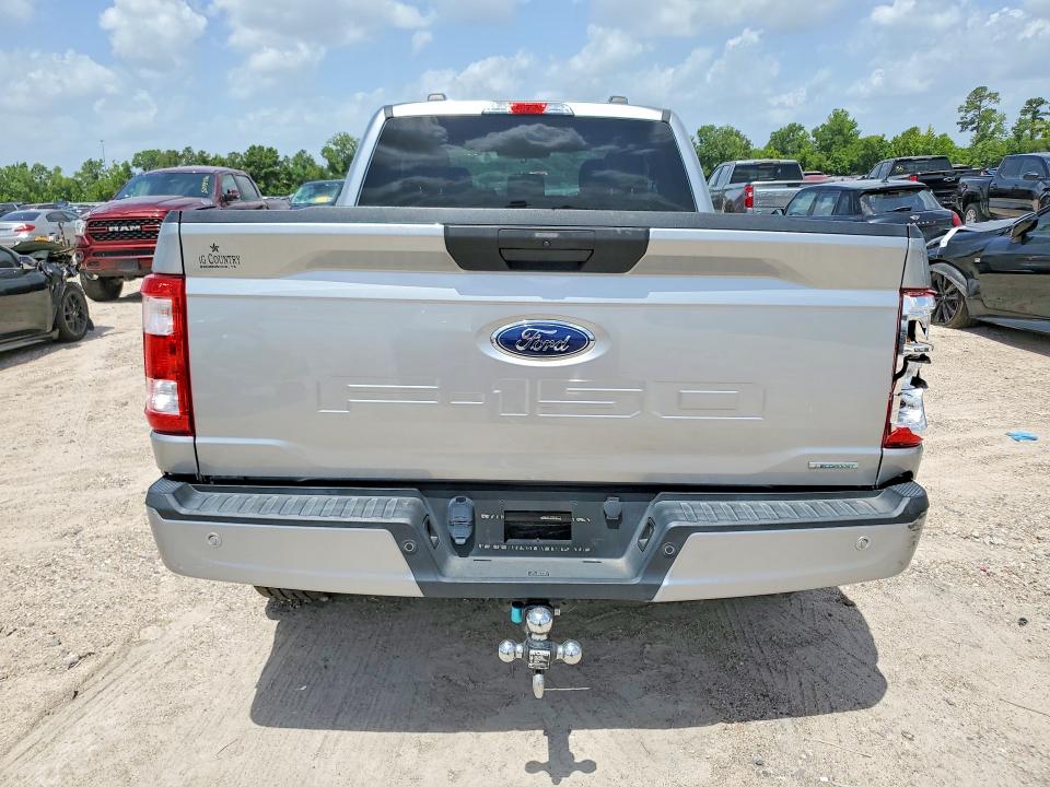 2021 Ford F-150 VIN 1FTEX1CP0MKE88263 COPART salvage auction — FRONT END, Tx - Certificate Of Title, sold $7,000 on 2026-07-31 (photo 6)