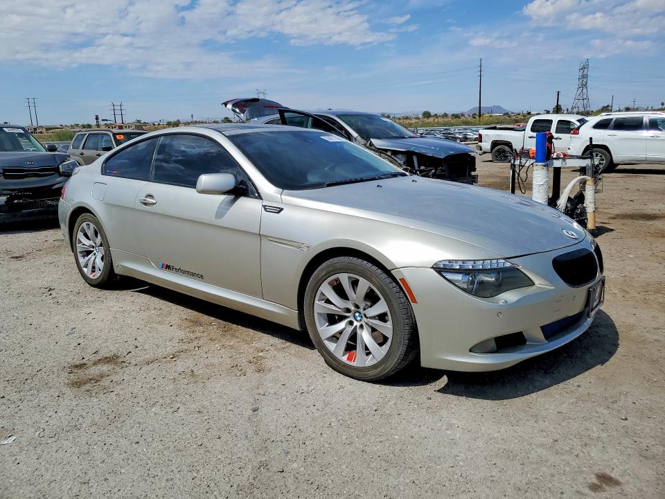 2008 BMW 6 series VIN WBAEA53518CV91681 COPART salvage auction — MECHANICAL, Az - Cert Of Title-Restored Salvage, sold $400 on 2026-07-03 (photo 4)