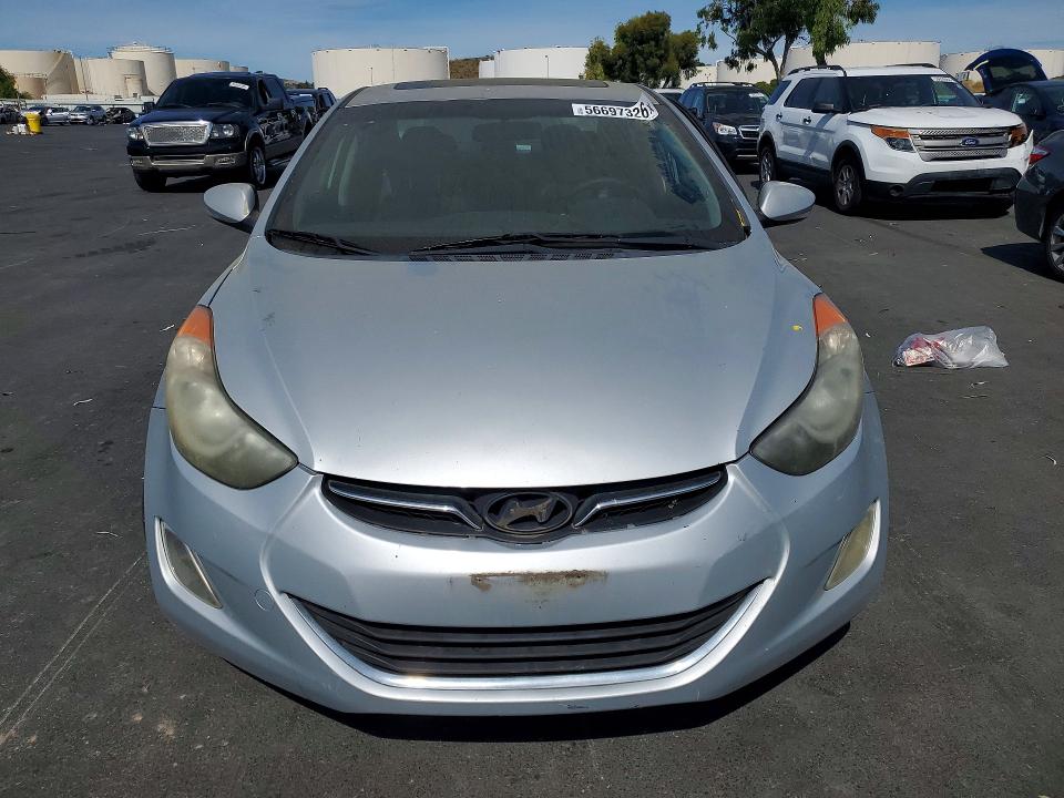 2011 Hyundai Elantra VIN 5NPDH4AE5BH016325 COPART salvage auction — SIDE, Ca - Salvage Certificate, sold $650 on 2026-07-08 (photo 5)
