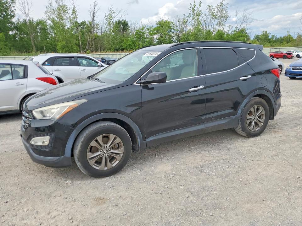 2014 Hyundai Santa fe VIN 5XYZU3LB5EG134921 COPART salvage auction — SIDE, Ny - Certificate Of Title (P), sold $2,050 on 2026-07-13 (photo 1)