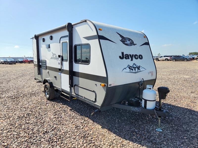 2022 Jayco Jay flight VIN 1UJBJ0AJ0N17B1188 COPART salvage auction — HAIL, MO - SALVAGE CERTIFICATE OF TITLE, sold $6,400 on 2026-07-30 (photo 1)