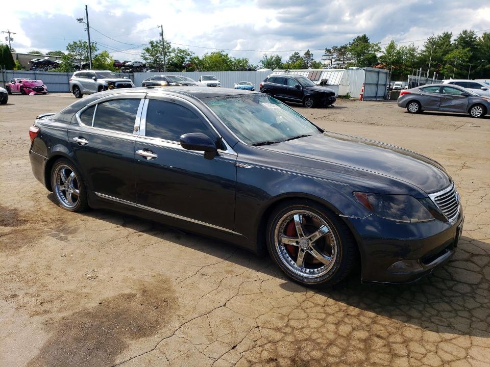 2009 Lexus Ls 460 VIN JTHCL46F595000260 COPART salvage auction — SIDE, CT - CERT OF TITLE-SALVAGE, sold $750 on 2026-07-10 (photo 4)