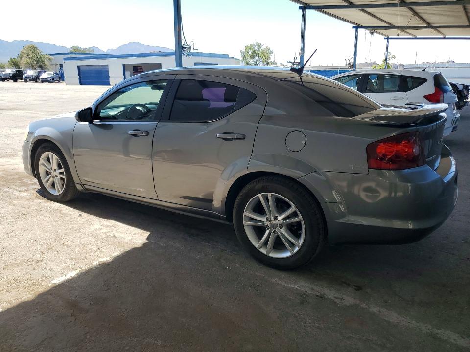 2012 Dodge Avenger VIN 1C3CDZEG2CN121202 COPART salvage auction — FRONT END, Tx - Certificate Of Title, sold $850 on 2026-07-10 (photo 2)