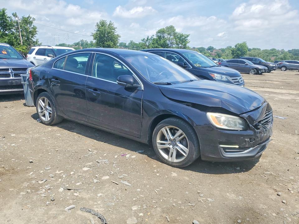 2015 Volvo S60 VIN YV1612TB6F1307170 COPART salvage auction — FRONT END, Md - Cert Of Salvage > 75% Damage, sold $375 on 2026-07-16 (photo 4)