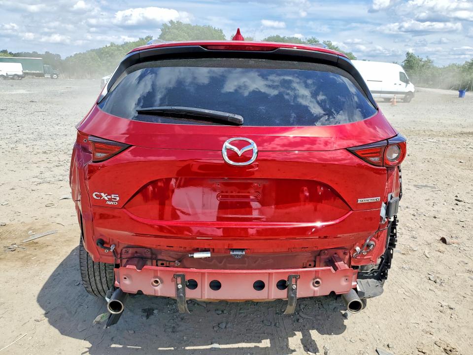 2020 Mazda Cx-5 VIN JM3KFBDM1L0841336 COPART salvage auction — FRONT END, Md - Cert Of Salvage > 75% Damage, sold $5,200 on 2026-07-07 (photo 6)