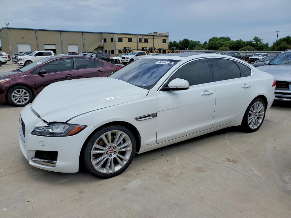 2020 Jaguar VIN SAJBD4FX7LCY83172 COPART salvage auction — FRONT END, Tx - Salvage Vehicle Title, sold $2,500 on 2026-07-27 (photo 1)