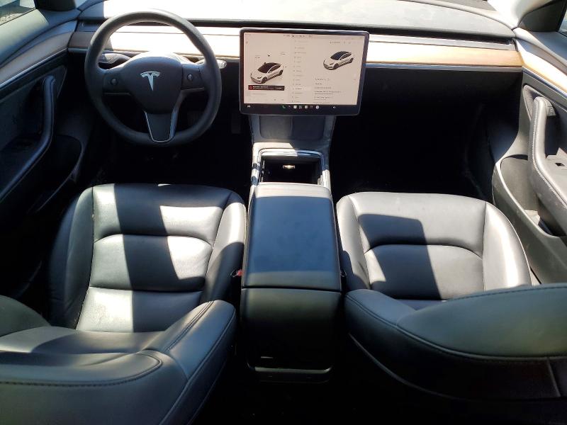 2023 Tesla Model 3 VIN 5YJ3E1EA3PF493108 COPART salvage auction — SIDE, ON - PERMIT NO BRAND - UNFIT, sold $2,950 on 2026-07-23 (photo 8)