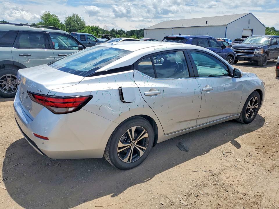 2023 Nissan Sentra VIN 3N1AB8CV2PY295397 COPART salvage auction — HAIL, OH - CERT OF TITLE-SALVAGE, sold $8,600 on 2026-07-30 (photo 3)