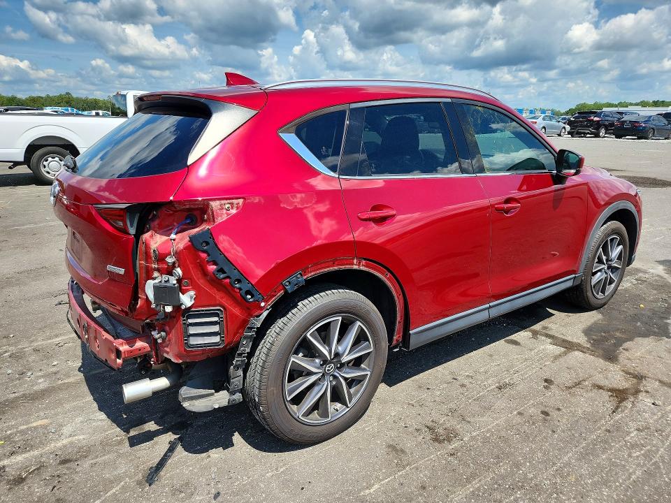 2018 Mazda VIN JM3KFADM4J1372177 COPART salvage auction — REAR END, Fl - Cert Of Title Slvg Rebuildable, sold $5,600 on 2026-07-06 (photo 3)