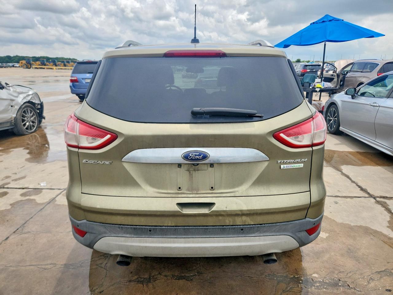 2014 Ford Escape VIN 1FMCU0JX1EUB34105 COPART salvage auction — Mechanical, TX - CERTIFICATE OF TITLE, sold $600 on 2026-07-02 (photo 6)