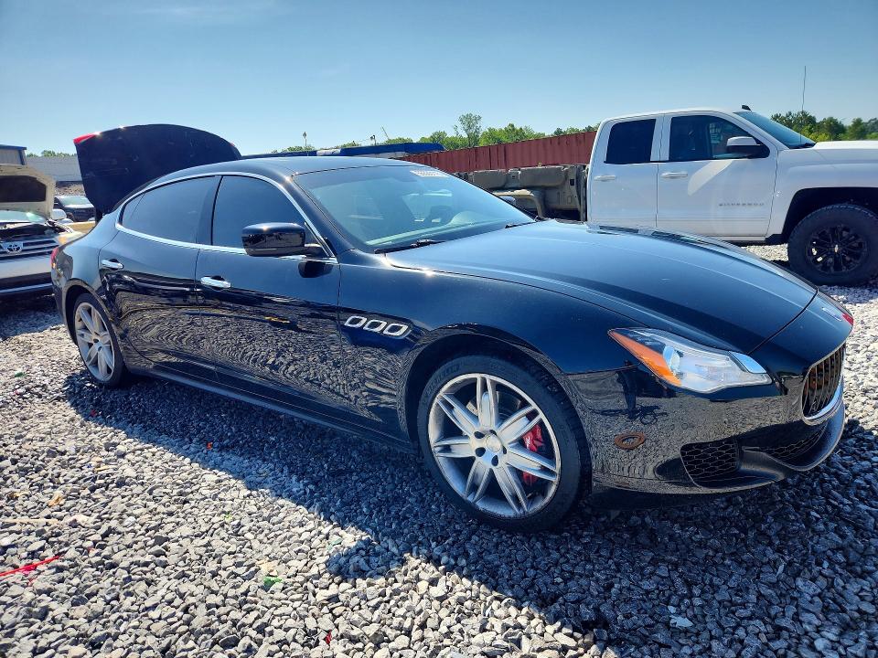 2016 Maserati Quattroporte VIN ZAM56RPAXG1188579 COPART salvage auction — REAR END, Tx - Salvage Vehicle Title, sold $175 on 2026-07-21 (photo 4)