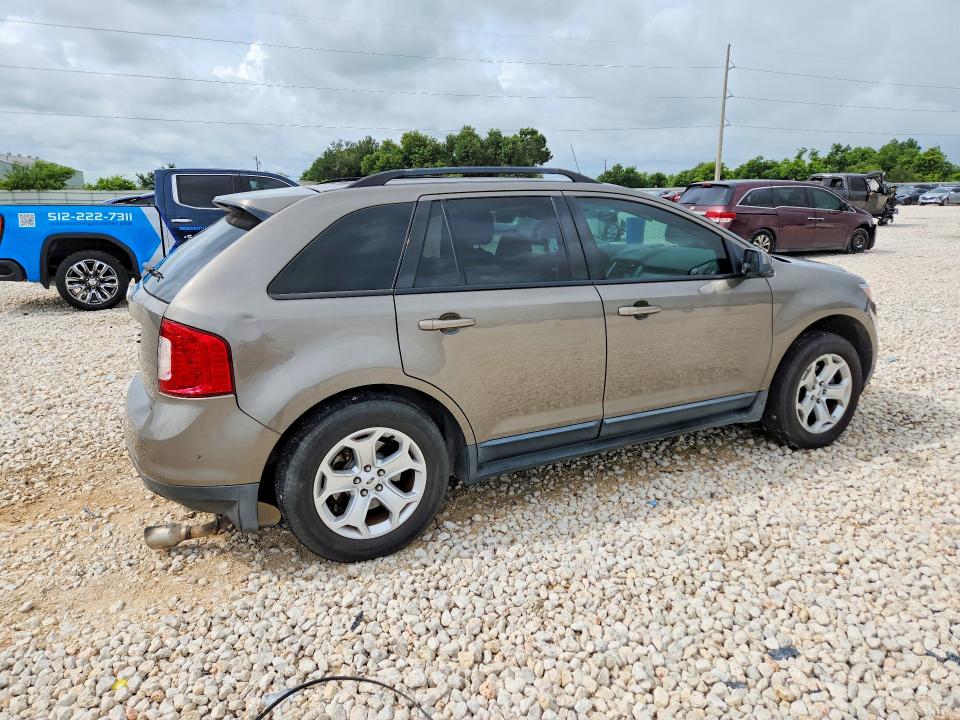 2012 Ford Edge VIN 2FMDK3J99CBA45656 COPART salvage auction — SIDE, Tx - Salvage Vehicle Title, sold $850 on 2026-07-02 (photo 3)