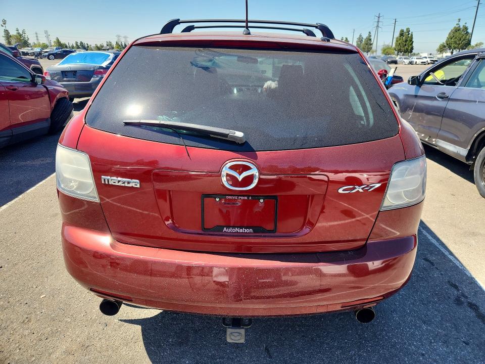 2007 Mazda Cx-7 VIN JM3ER293X70115078 COPART salvage auction — FRONT END, Ca - Salvage Certificate, sold $150 on 2026-07-14 (photo 6)