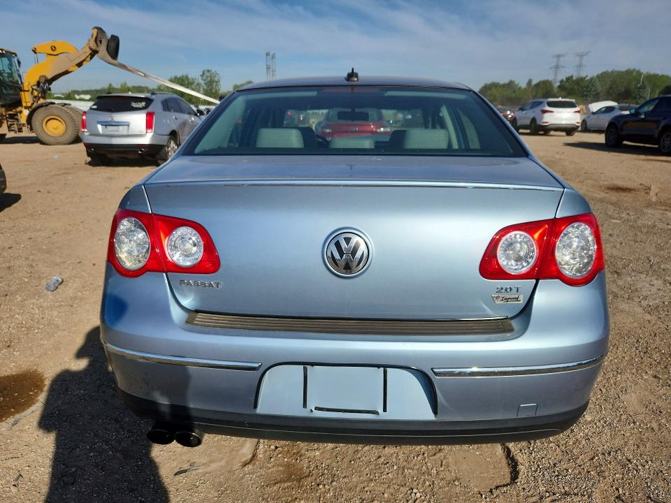 2006 Volkswagen Passat VIN WVWEK73C36E039904 COPART salvage auction — FRONT END, IL - SALVAGE CERTIFICATE, sold $300 on 2026-07-28 (photo 6)