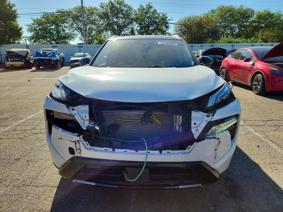 2024 Nissan Rogue VIN JN8BT3DD7RW252759 COPART salvage auction — FRONT END, Oh - Cert Of Title-Salvage, sold $8,400 on 2026-07-15 (photo 5)