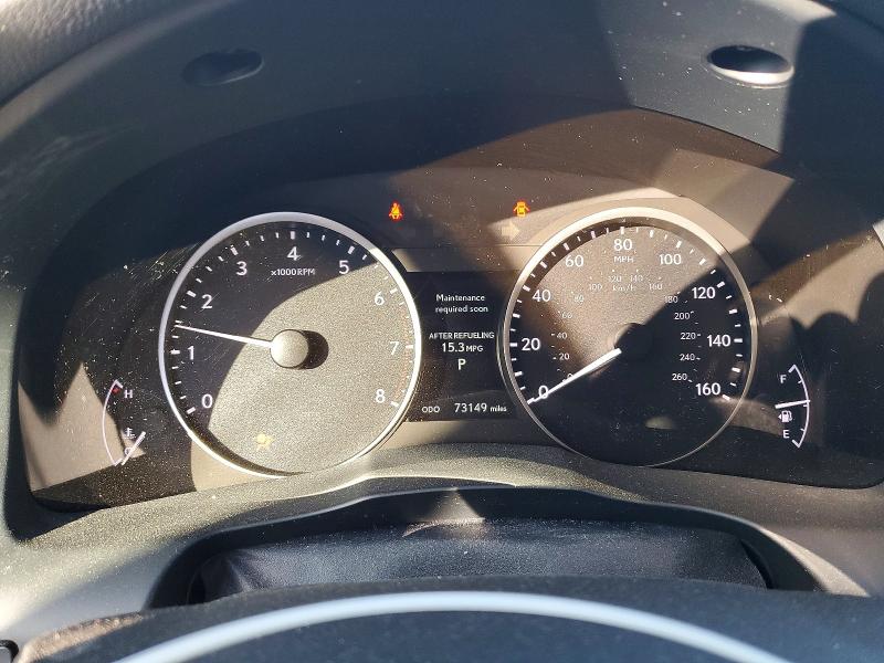 2014 Lexus VIN JTHBK1GG6E2088168 COPART salvage auction — MINOR DENT/SCRATCHES, MD - CERT OF SALVAGE > 75% DAMAGE, sold $5,900 on 2026-07-27 (photo 9)