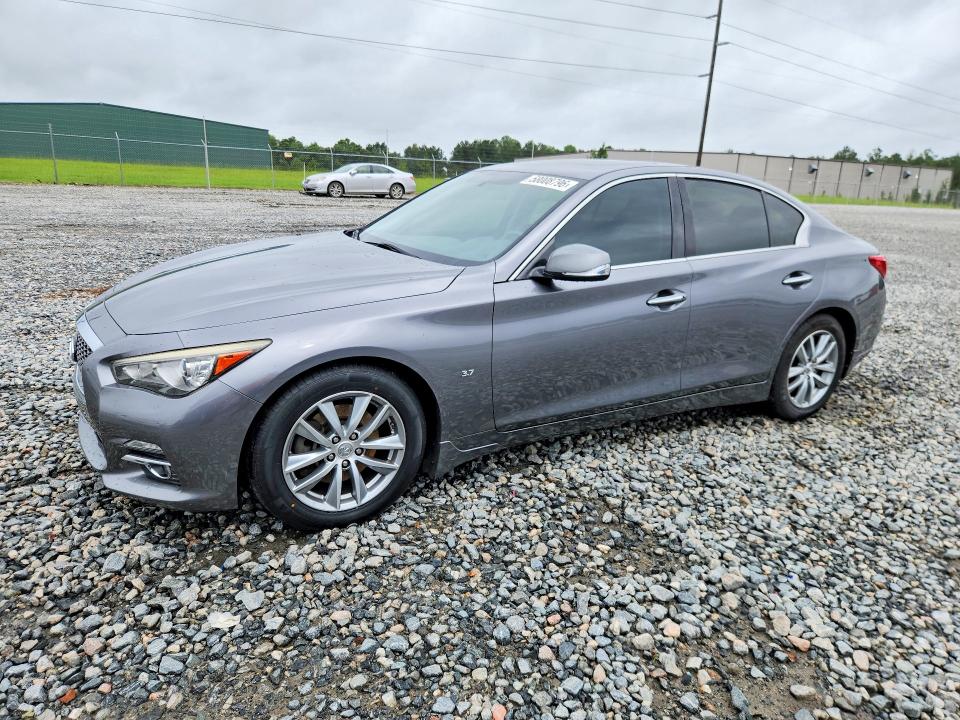 2015 Infiniti VIN JN1BV7AP2FM354380 COPART salvage auction — REAR END, Ga - Cert Of Title-Salvage, sold $1,150 on 2026-07-28 (photo 1)