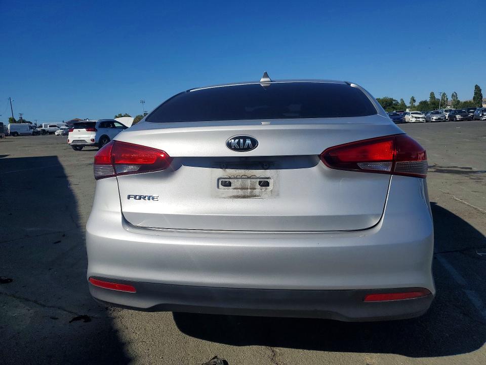 2018 Kia Forte VIN 3KPFL4A79JE178115 COPART salvage auction — VANDALISM, Ca - Salvage Certificate, sold $1,700 on 2026-07-24 (photo 6)