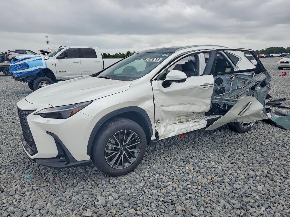 2024 Lexus Nx VIN JTJHKCEZ0R2031334 COPART salvage auction — SIDE, Fl - Cert Of Title Slvg Rebuildable, sold $24,900 on 2026-07-10 (photo 1)