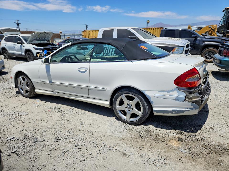 2006 Mercedes-benz Clk-class VIN WDBTK75G16T056816 COPART salvage auction — SIDE, Ca - Dis/Dlr/Exp App For Dup Clean, sold $425 on 2026-07-29 (photo 2)