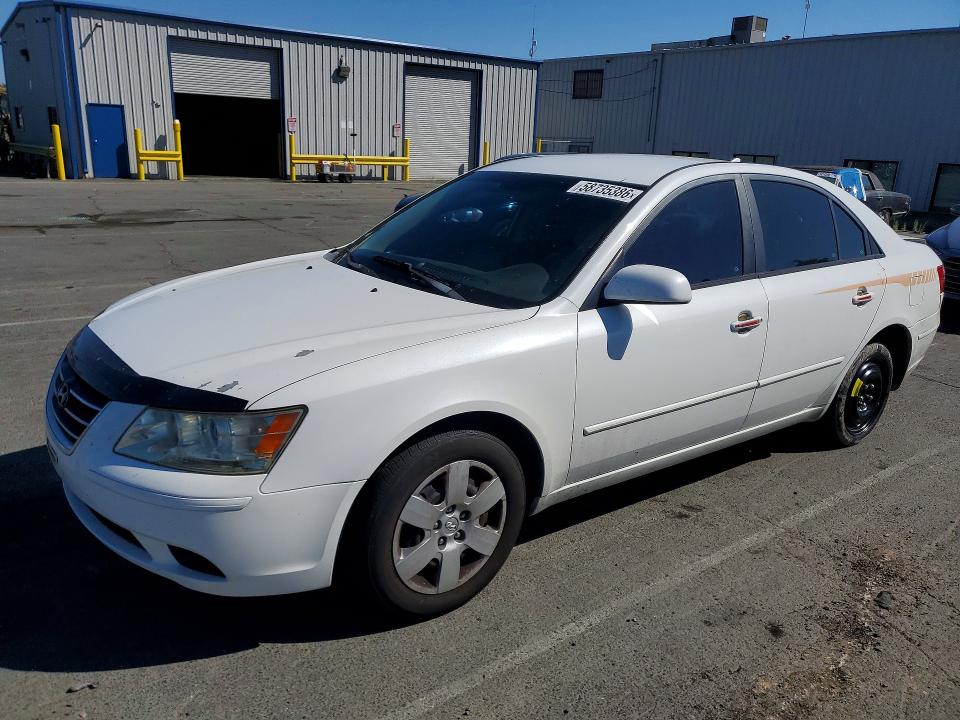 2010 Hyundai Sonata VIN 5NPET4AC2AH593670 COPART salvage auction — REAR END, CA - SALVAGE CERTIFICATE, sold $425 on 2026-07-17 (photo 1)