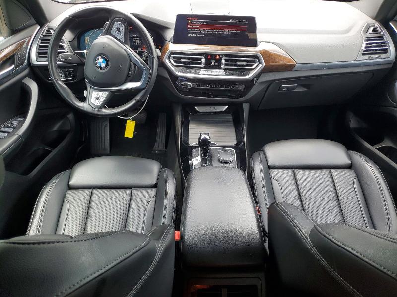 2023 BMW X3 VIN 5UX53DP03P9R45569 COPART salvage auction — FRONT END, AR - CERTIFICATE OF TITLE, sold $12,200 on 2026-07-23 (photo 8)