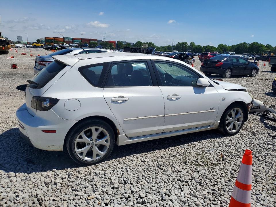 2008 Mazda 3 VIN JM1BK343681876408 COPART salvage auction — FRONT END, OH - CERT OF TITLE-SALVAGE, sold $225 on 2026-07-31 (photo 3)