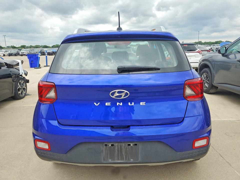 2025 Hyundai Venue VIN KMHRC8A38SU388057 COPART salvage auction — FRONT END, Tx - Salvage Vehicle Title, sold $1,850 on 2026-07-20 (photo 6)