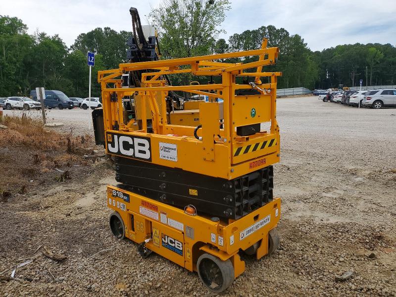 2025 Jcb S1930e VIN RAJA0B51CR5809212 COPART salvage auction — FRAME DAMAGE, NC - BILL OF SALE, sold $1,850 on 2026-07-10 (photo 1)