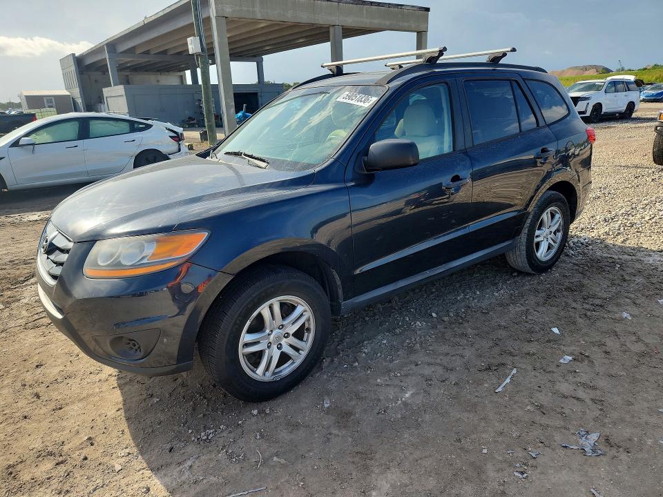 2011 Hyundai Santa fe VIN 5XYZG4AG5BG017329 COPART salvage auction — MINOR DENT/SCRATCHES, FL - CERTIFICATE OF TITLE, sold $1,350 on 2026-07-07 (photo 1)