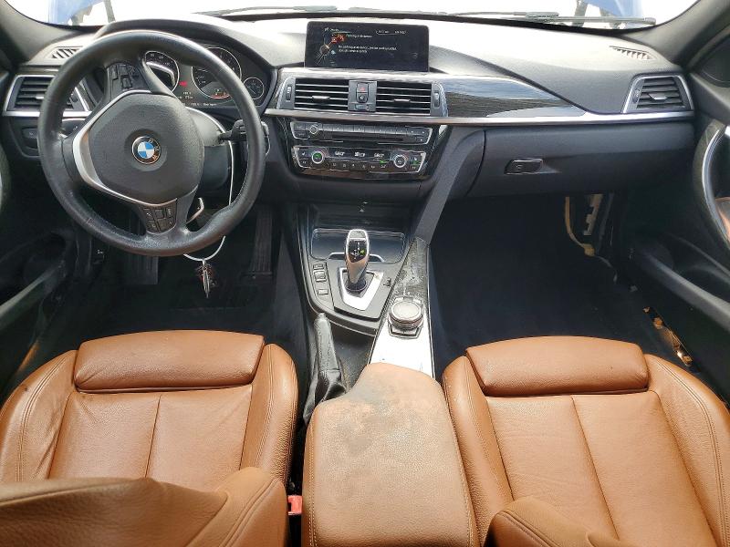 2016 BMW 3er VIN WBA8E3C57GK504716 COPART salvage auction — FRONT END, NC - SALVAGE CERTIFICATE OF TITLE, sold $2,700 on 2026-08-07 (photo 8)